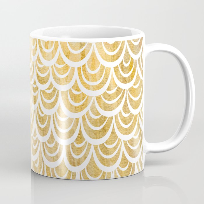 Watercolor Mermaid Topaz Coffee Mug