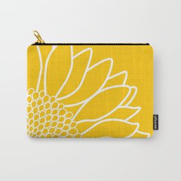 Sunflower Cheerfulness Carry-All Pouch