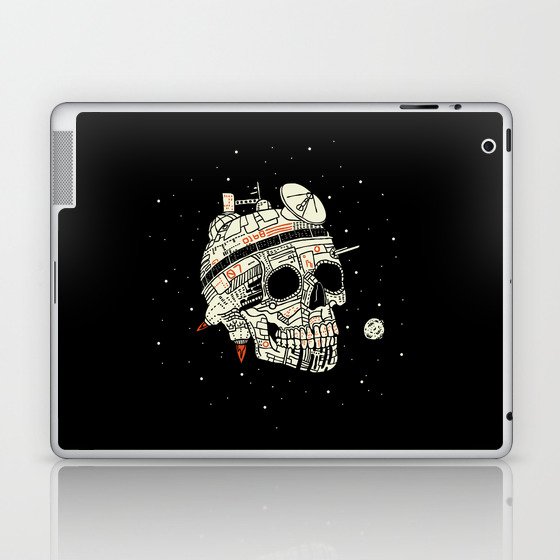Planet Space Skull  Laptop & iPad Skin