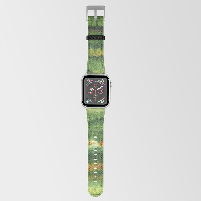 Abstract Landscape -  Lush Green Apple Watch Band