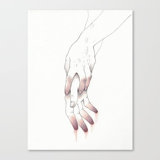 Untitled Hands No. 12 Canvas Print