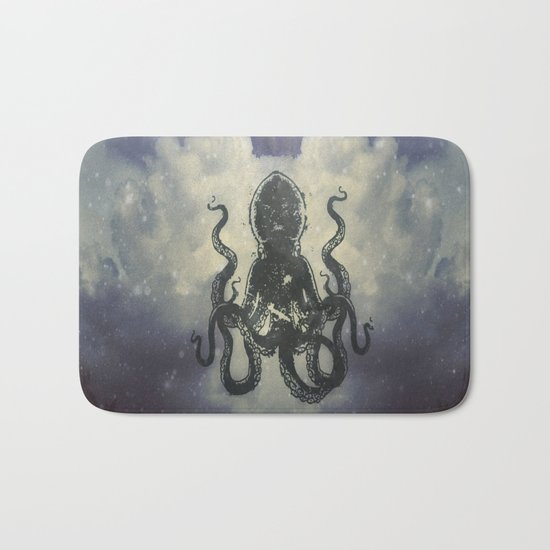 Flying Squid Bath Mat