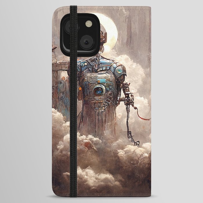 Guardians of heaven – The Robot 3 iPhone Wallet Case