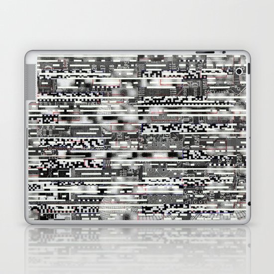Removing Filters (P/D3 Glitch Collage Studies) Laptop & iPad Skin