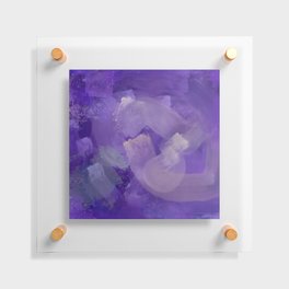 Abstrarium #35 Delights Of Time Abstract Painting Floating Acrylic Print