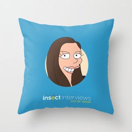 Dr. Susan Throw Pillow