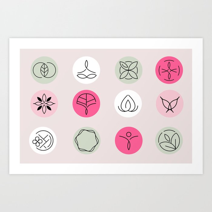 yoga Art Print