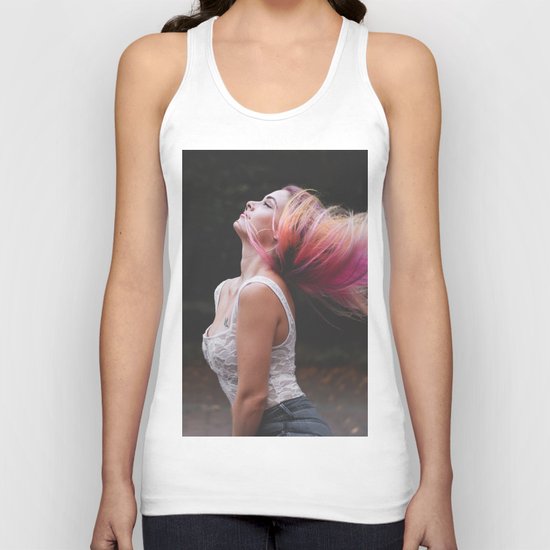 Enjoy Life #girl #adventure Unisex Tank Top