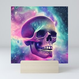 Skull Nebula Mini Art Print