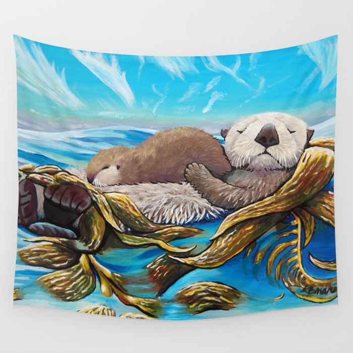 Otter tapestry sale