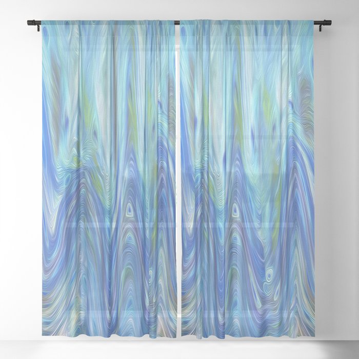 Tropical Sheer Curtain