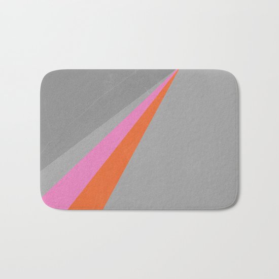 Sun on the wall Bath Mat