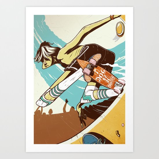 Dogdays Art Print
