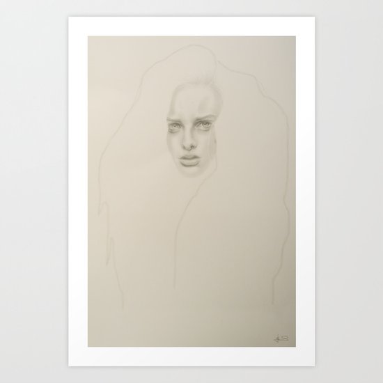 + STAY + Art Print