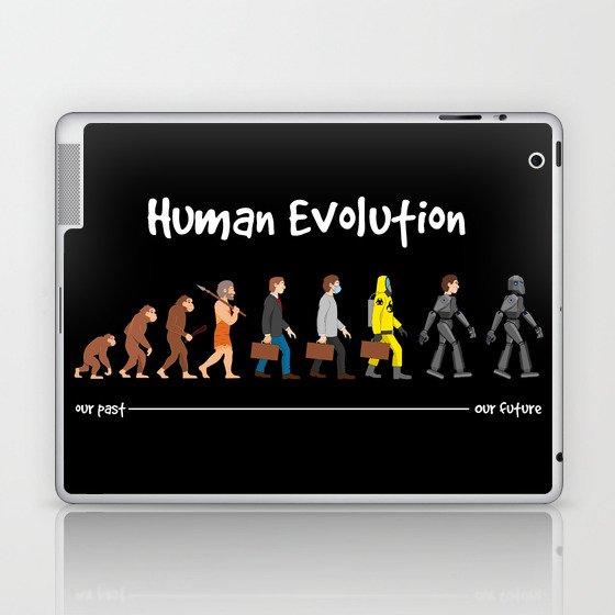 Evolution - a robotic future Laptop & iPad Skin