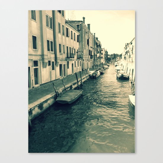 Venezia, where my heart is Canvas Print