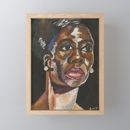 Nina Simone Framed Mini Art Print