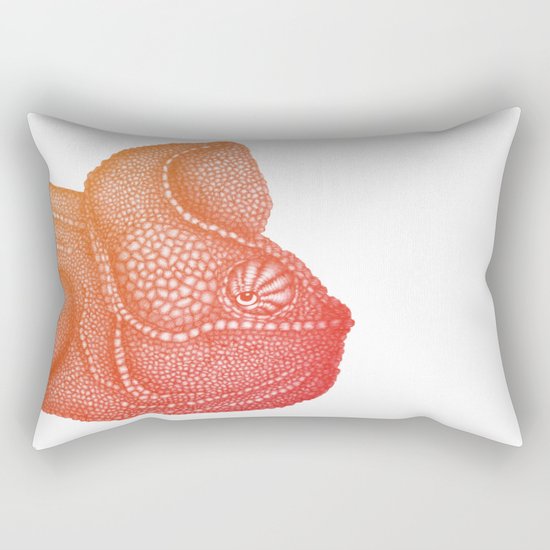 Ombre Chameleon Rectangular Pillow