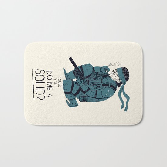 do me a solid. Bath Mat