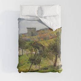 Olive Grove In Tuscany Duvet Cover