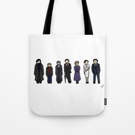 Characters of Sherlock Tote Bag