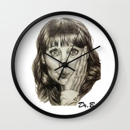 Asha Cuthbert    By Davy Wong Wall Clock