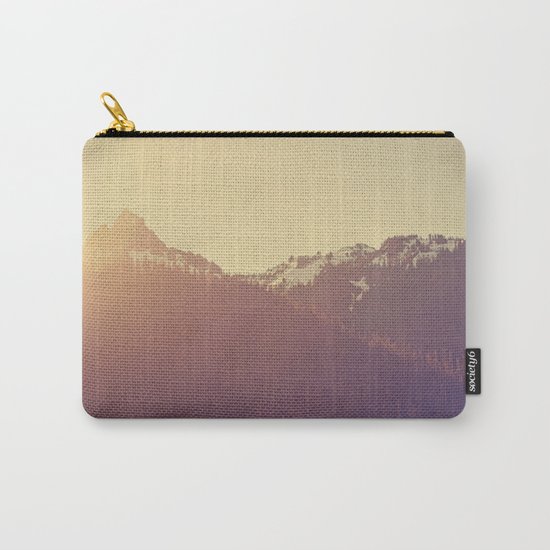 Sunrise over the Mountains Carry-All Pouch