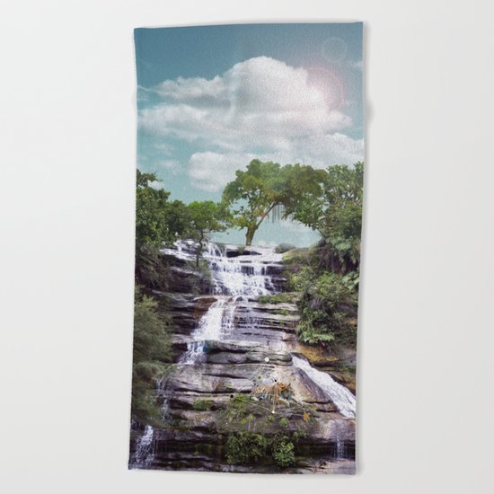 THE REST OF PI Beach Towel