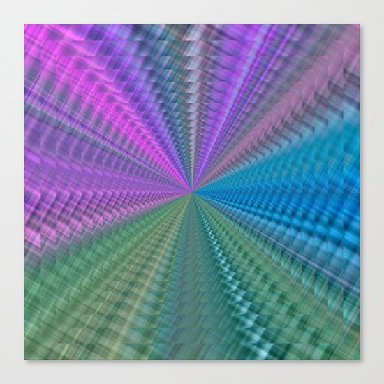 Psychedelic Twist Canvas Print