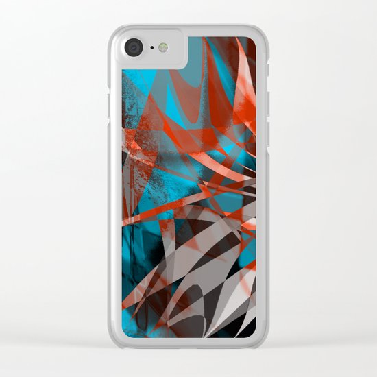floating menance Clear iPhone Case