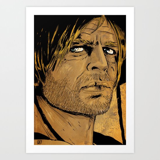 Klaus Kinski Art Print