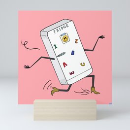 Is Your Fridge Running? Mini Art Print