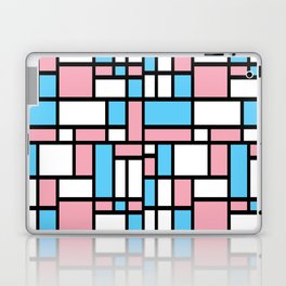 65 MCMLXV LGBT Transgender Pride Flag Mondrian Color Block Pattern Laptop Skin