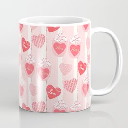 Valentine's Day Mugs Pattern Mug