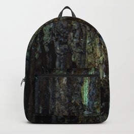 Colourful Wood Rot Backpack | Vivid, Holes, Natural, Autumn, Gnarled, Highcontrast, Gnarly, Digitalmanipulation, Old, Hdr 
