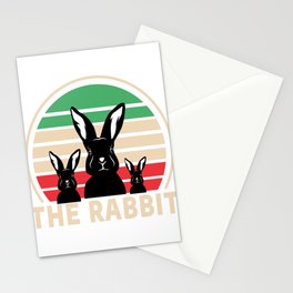 The Rabbit Stationery Card