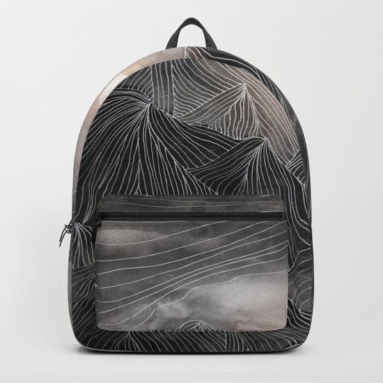 Lines in the mountains VIII Backpack