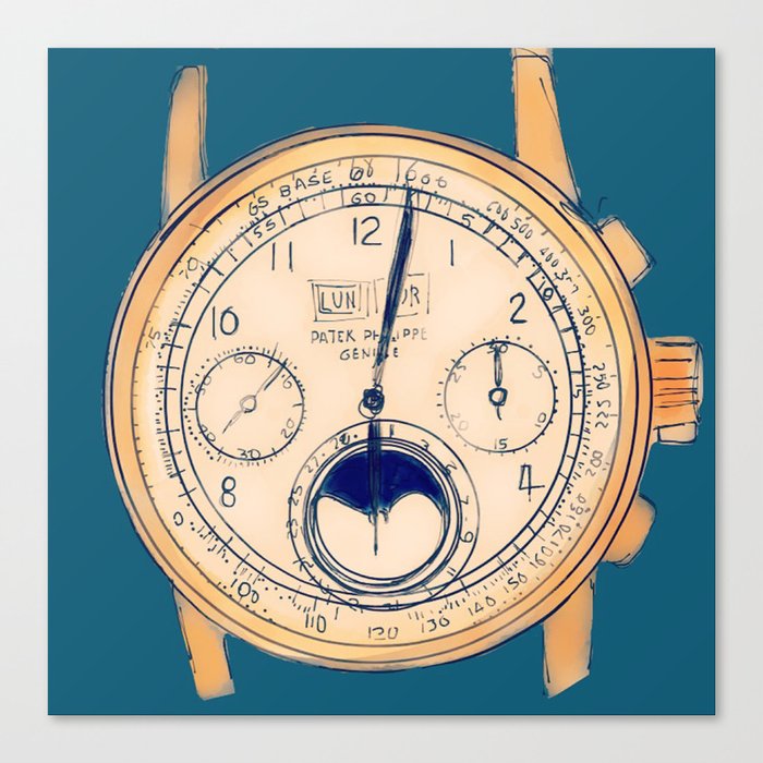 Old Watch Canvas Print