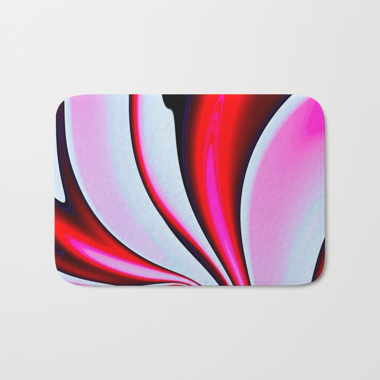 Abstract Fractal Colorways 02BPk Bath Mat