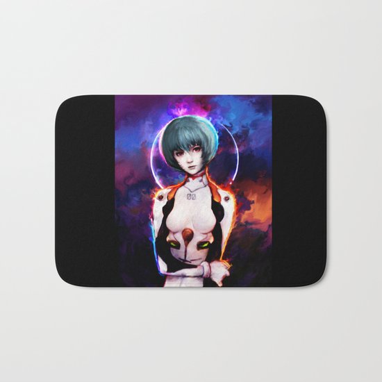 rei ayanami Bath Mat