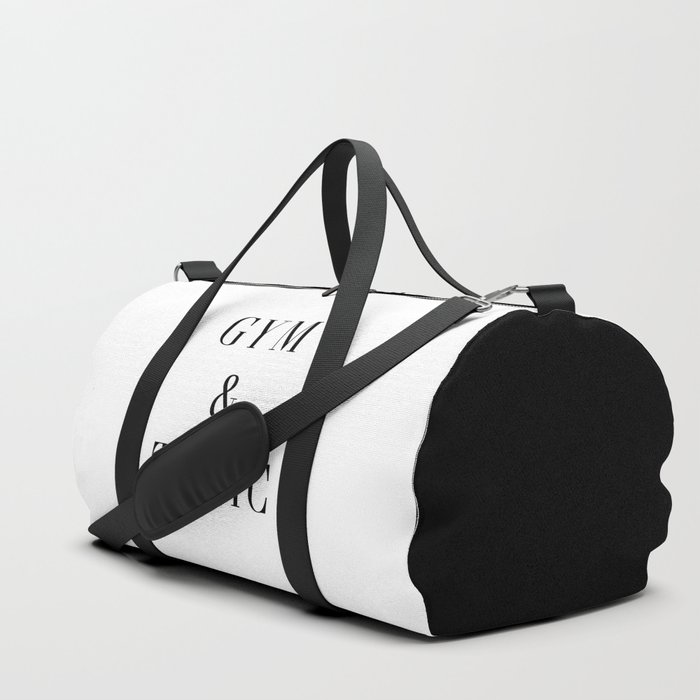 Gym & Tonic Funny Quote Duffle Bag