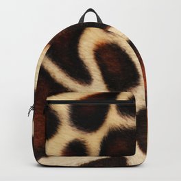 Faux fur cowhide pattern Backpack | Hide, Rustic, Modern, Fake, Contemporary, Leopard, Spots, Cowhide, Cow, Skin 