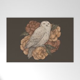 Snowy Owl Welcome Mat