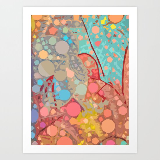 Love2Snap Digital Paint Art Print