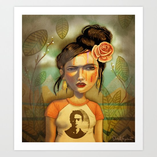 Frida Bomb Art Print