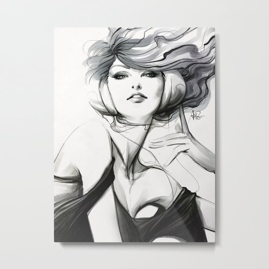 Pepper Bella Metal Print
