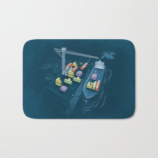 Game Port Bath Mat