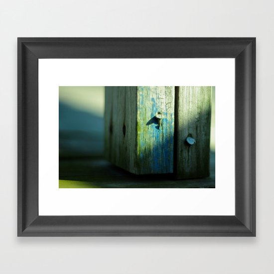 Linear Framed Art Print