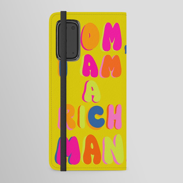 Mom, I Am A Rich Man Android Wallet Case