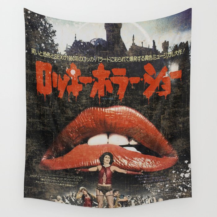 Rocky Horror poster Wall Tapestry